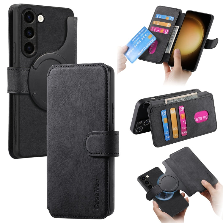 CaseNeo MagSafe RFID Anti-theft Retro Leather Phone Case