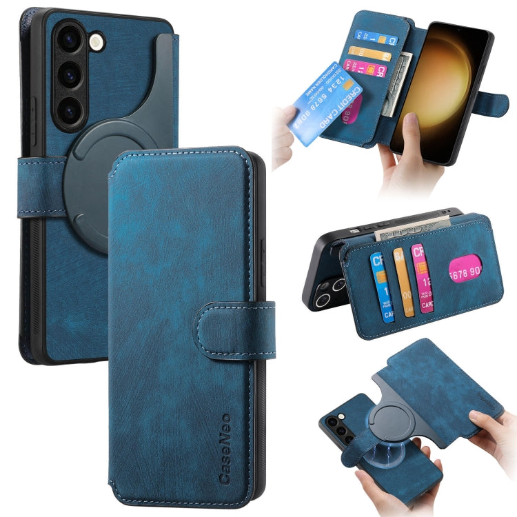 CaseNeo MagSafe RFID Anti-theft Retro Leather Phone Case