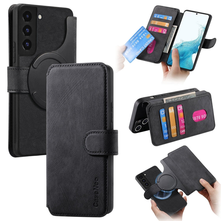 CaseNeo MagSafe RFID Anti-theft Retro Leather Phone Case