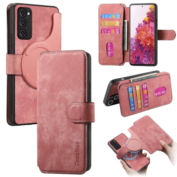 CaseNeo MagSafe RFID Anti-theft Retro Leather Phone Case