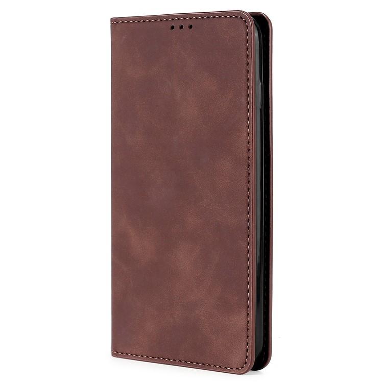Skin Feel Magnetic Leather Phone Case, For iPhone 16e, For iPhone 16 Pro Max, For iPhone 16 Pro, For iPhone 16 Plus