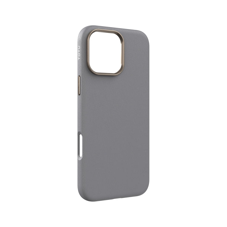 TOTU PC-17 Mulsanne Series Plain Leather MagSafe Magnetic Phone Case, For iPhone 16 Pro Max, For iPhone 16 Pro