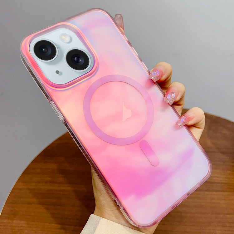 Gradient MagSafe PC Hybrid TPU Phone Case, For iPhone 15 Plus, For iPhone 15, For iPhone 14, For iPhone 14 Pro, For iPhone 14 Pro Max, For iPhone 13 Pro Max