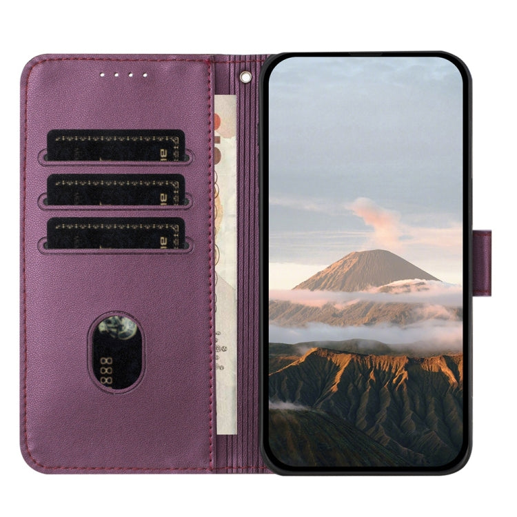 Triangle Pattern Buckle Clasp Leather Phone Case, For iPhone 15 Pro Max, For iPhone 15 Pro, For iPhone 15 Plus