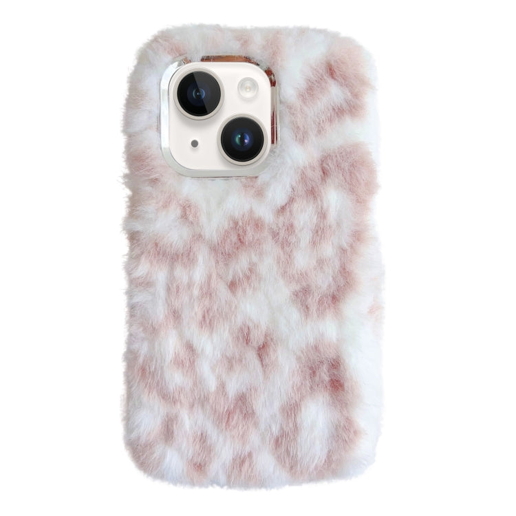 Leopard Print Plush TPU Phone Case, For iPhone 15 Plus, For iPhone 15, For iPhone 14 Plus, For iPhone 14, For iPhone 14 Pro, For iPhone 14 Pro Max