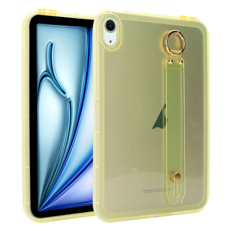 Wristband Holder PC Hybrid TPU Soft Tablet Case, For iPad 10th Gen 10.9 2022, For iPad Air 11 2024 / Air 11 2025, For iPad Air 13 2024 / Air 13 2025, For iPad mini 6 / mini 2024