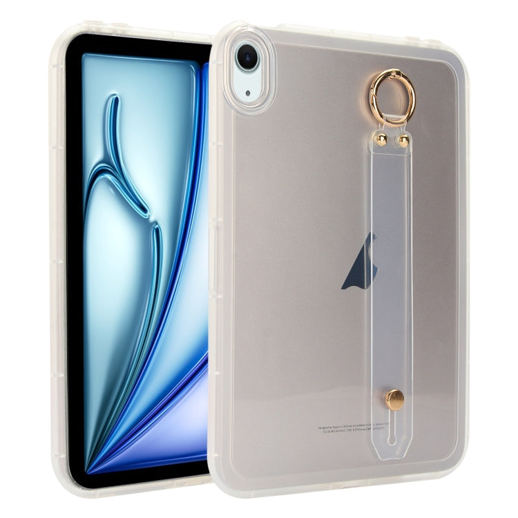 Wristband Holder PC Hybrid TPU Soft Tablet Case, For iPad 10th Gen 10.9 2022, For iPad Air 11 2024 / Air 11 2025, For iPad Air 13 2024 / Air 13 2025, For iPad mini 6 / mini 2024