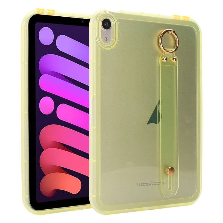 Wristband Holder PC Hybrid TPU Soft Tablet Case, For iPad 10th Gen 10.9 2022, For iPad Air 11 2024 / Air 11 2025, For iPad Air 13 2024 / Air 13 2025, For iPad mini 6 / mini 2024