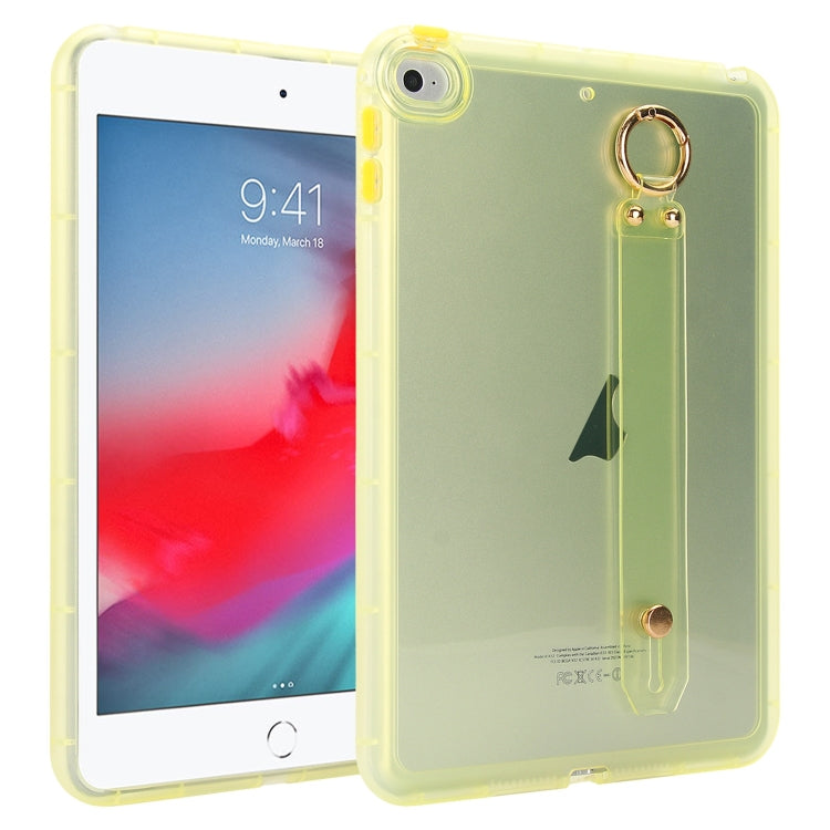 Wristband Holder PC Hybrid TPU Soft Tablet Case, For iPad Air 5 / Air 4 / Pro 11 2018, For iPad 10.2 2021 / 2020 / 2019, For iPad mini 5 / 4, For iPad Air 3 10.5 2019