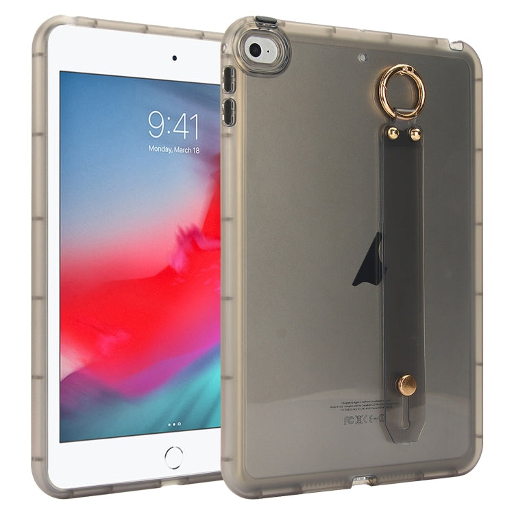 Wristband Holder PC Hybrid TPU Soft Tablet Case, For iPad Air 5 / Air 4 / Pro 11 2018, For iPad 10.2 2021 / 2020 / 2019, For iPad mini 5 / 4, For iPad Air 3 10.5 2019
