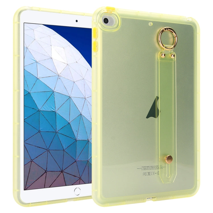 Wristband Holder PC Hybrid TPU Soft Tablet Case, For iPad Air 5 / Air 4 / Pro 11 2018, For iPad 10.2 2021 / 2020 / 2019, For iPad mini 5 / 4, For iPad Air 3 10.5 2019