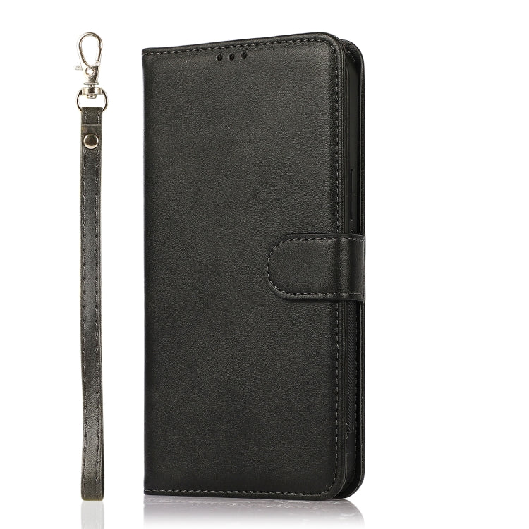 Calf Texture 2 in 1 Detachable Magnetic Back Cover Leather Case, For iPhone 16 Pro Max, For iPhone 16 Pro, For iPhone 16 Plus, For iPhone 16