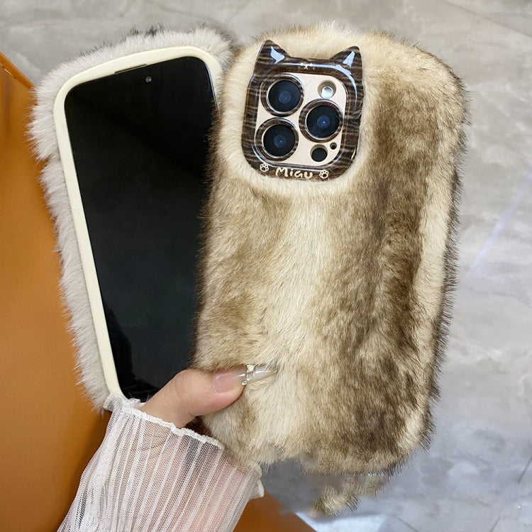 Plush Full Coverage Shockproof Silicone Phone Case, For iPhone 13 Pro Max, For iPhone 13 Pro, For iPhone 13, For iPhone 12, For iPhone 11
