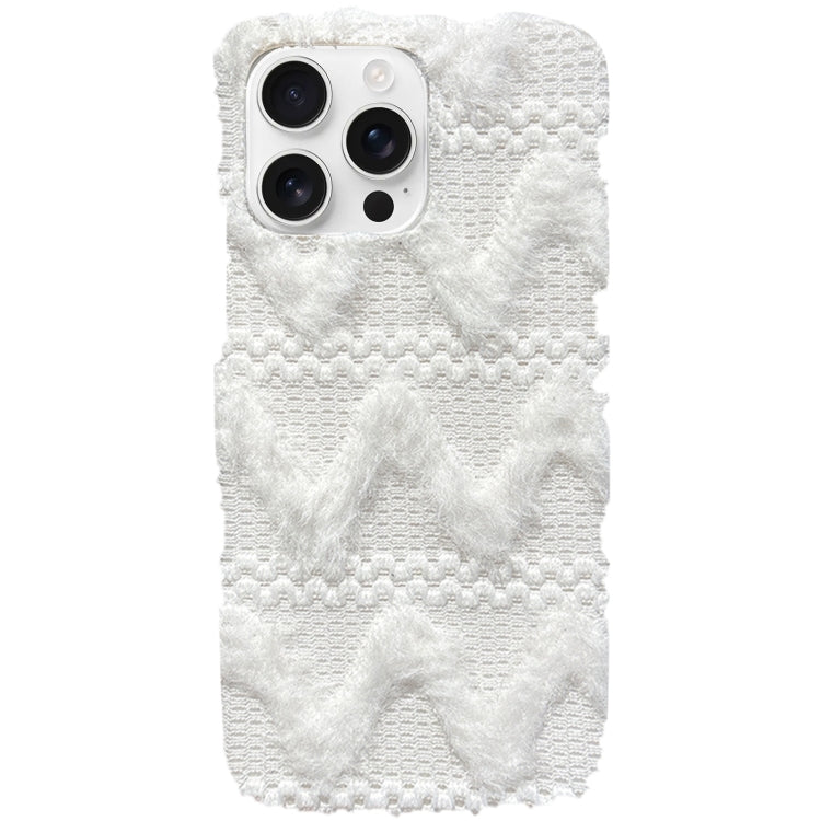 W-texture Plush TPU Phone Case, For iPhone 13 Pro, For iPhone 13, For iPhone 13 Pro Max