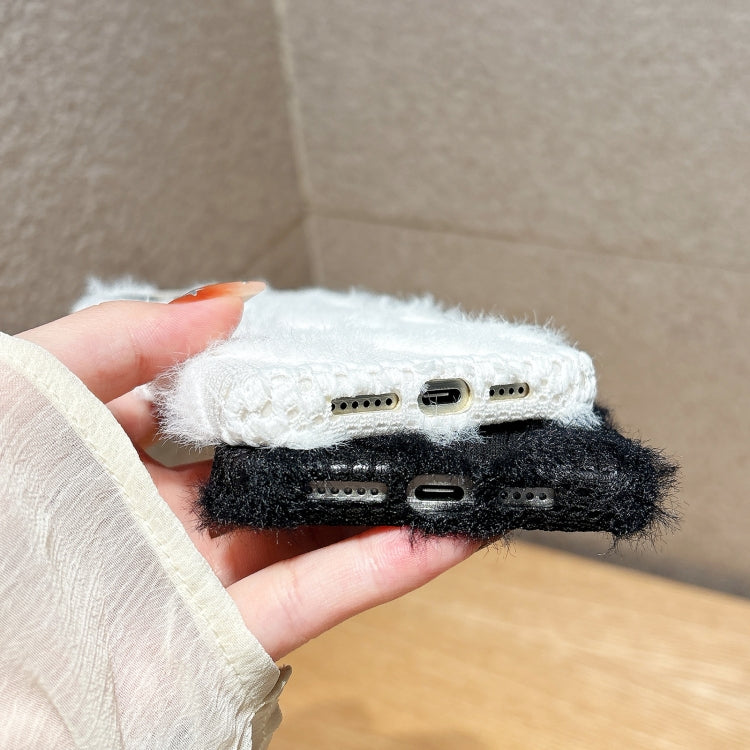W-texture Plush TPU Phone Case, For iPhone 13 Pro, For iPhone 13, For iPhone 13 Pro Max
