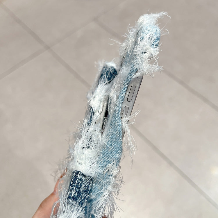 Camellia Denim Plush TPU Phone Case, For iPhone 14 Plus, For iPhone 14, For iPhone 14 Pro, For iPhone 14 Pro Max, For iPhone 13 Pro Max, For iPhone 13 Pro, For iPhone 13