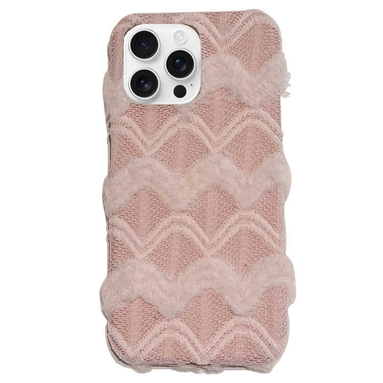 Lace Striped Plush TPU Phone Case, For iPhone 13 Pro Max, For iPhone 13 Pro, For iPhone 13