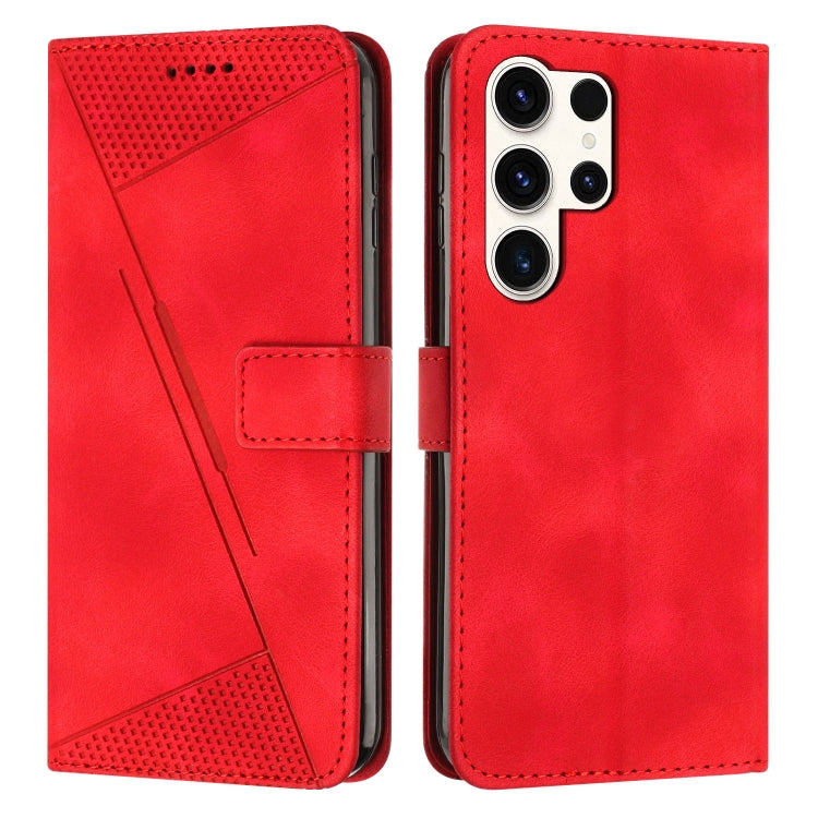 Dream Triangle Leather Phone Case with Lanyard