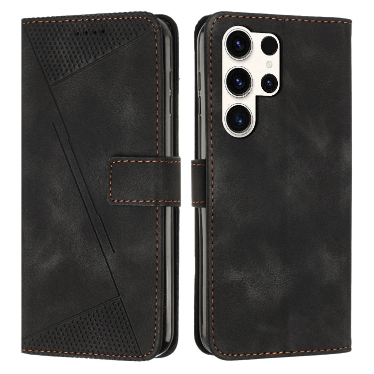 Dream Triangle Leather Phone Case with Lanyard