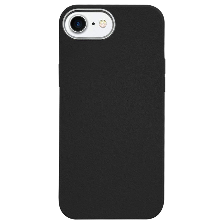 Litchi Pattern Silver Edge Camera Frame Material Phone Case, For iPhone SE 2022 / SE 2020, For iPhone 13 Pro Max, For iPhone 13 Pro, For iPhone 13