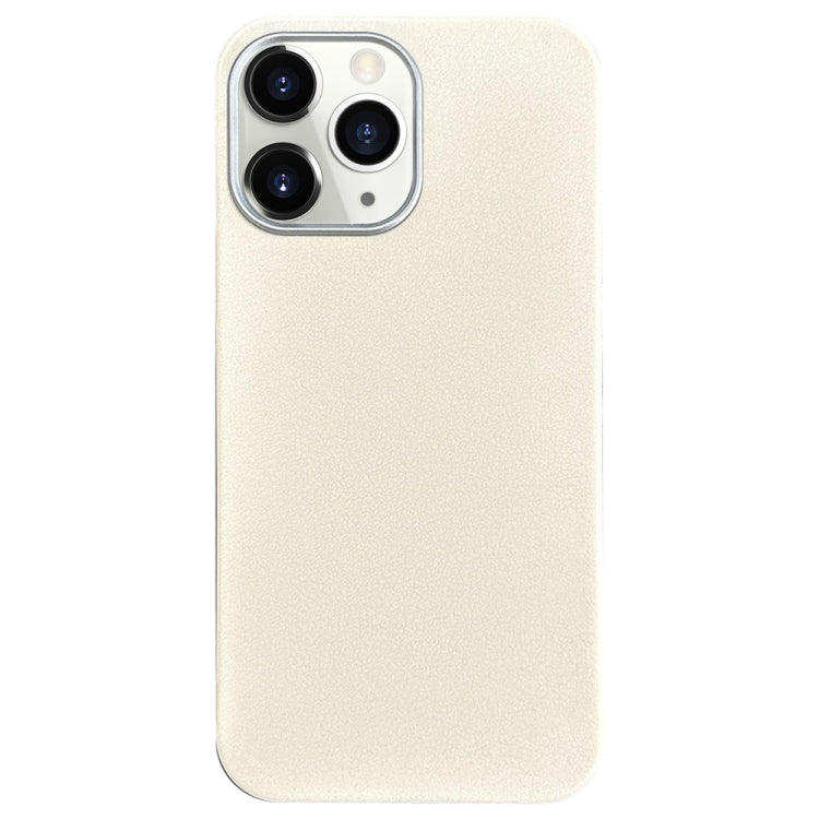 Litchi Pattern Silver Edge Camera Frame Material Phone Case, For iPhone 11, For iPhone 11 Pro, For iPhone XS / X, For iPhone XR