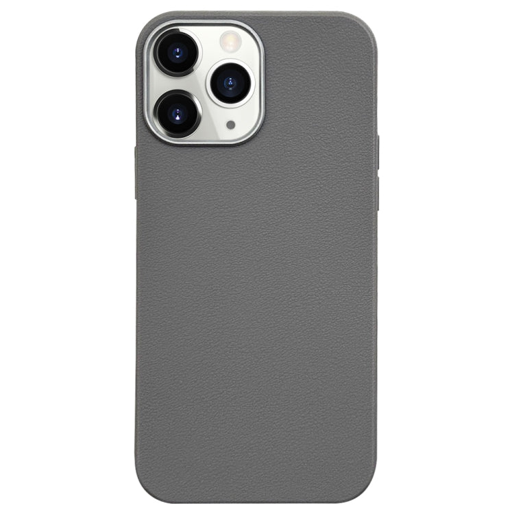 Litchi Pattern Silver Edge Camera Frame Material Phone Case, For iPhone 11, For iPhone 11 Pro, For iPhone XS / X, For iPhone XR