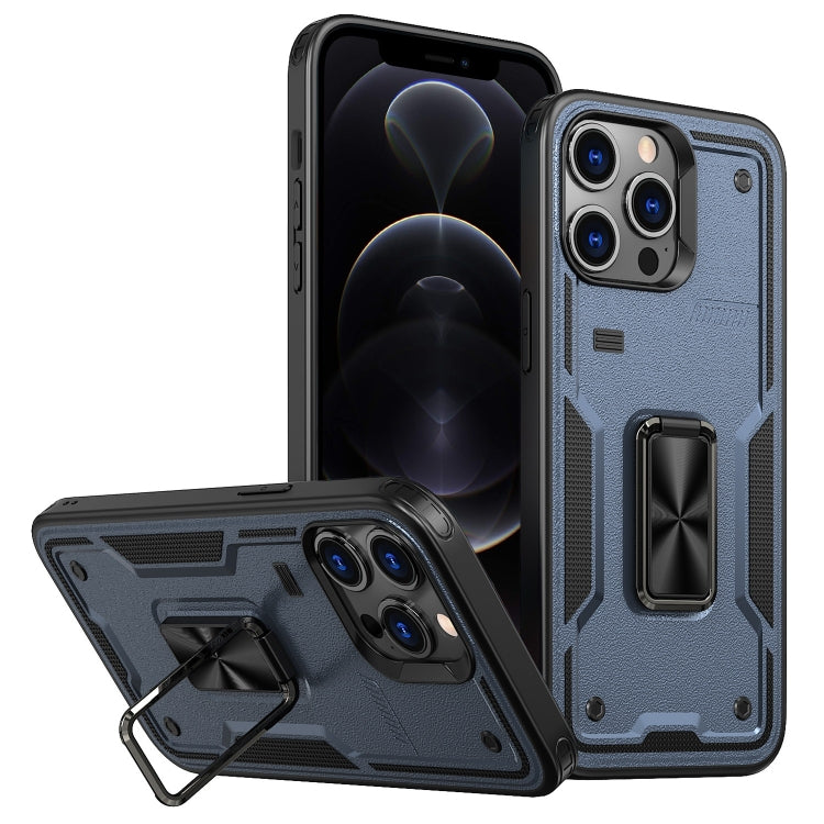 Ring Holder PC Hybrid TPU Phone Case, For iPhone 12, For iPhone 12 Pro Max, For iPhone 12 Pro