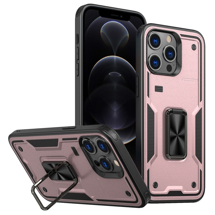 Ring Holder PC Hybrid TPU Phone Case, For iPhone 12, For iPhone 12 Pro Max, For iPhone 12 Pro