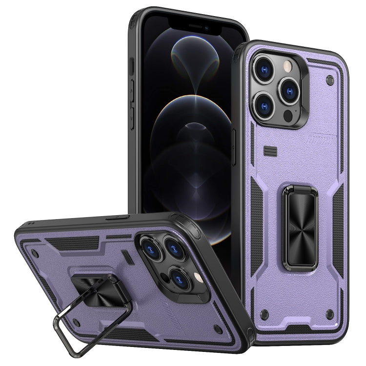 Ring Holder PC Hybrid TPU Phone Case, For iPhone 12, For iPhone 12 Pro Max, For iPhone 12 Pro