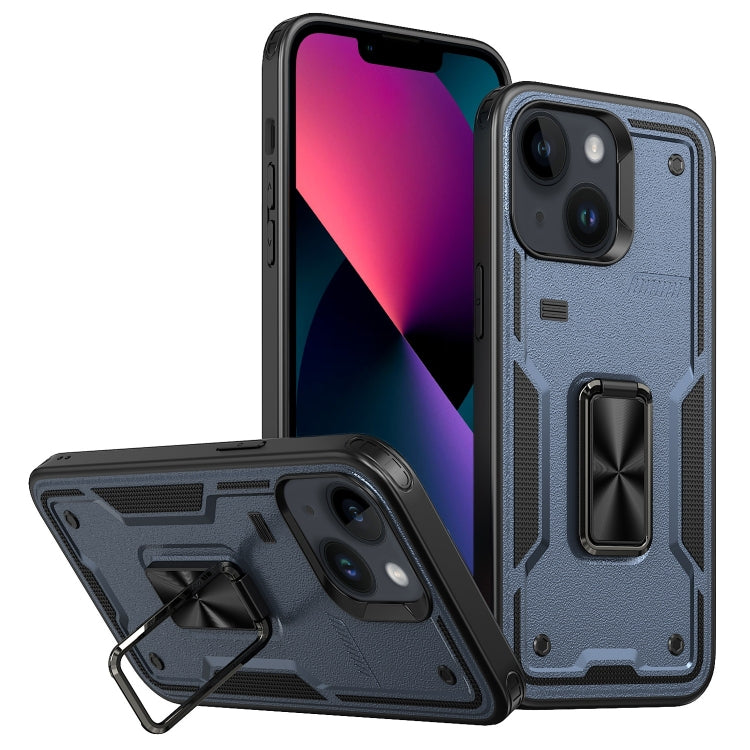 Ring Holder PC Hybrid TPU Phone Case, For iPhone 13 Pro Max, For iPhone 13 Pro, For iPhone 13
