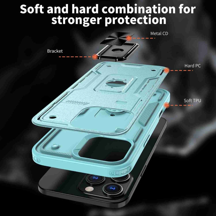 Ring Holder PC Hybrid TPU Phone Case, For iPhone 15 Plus, For iPhone 15, For iPhone 14 Plus
