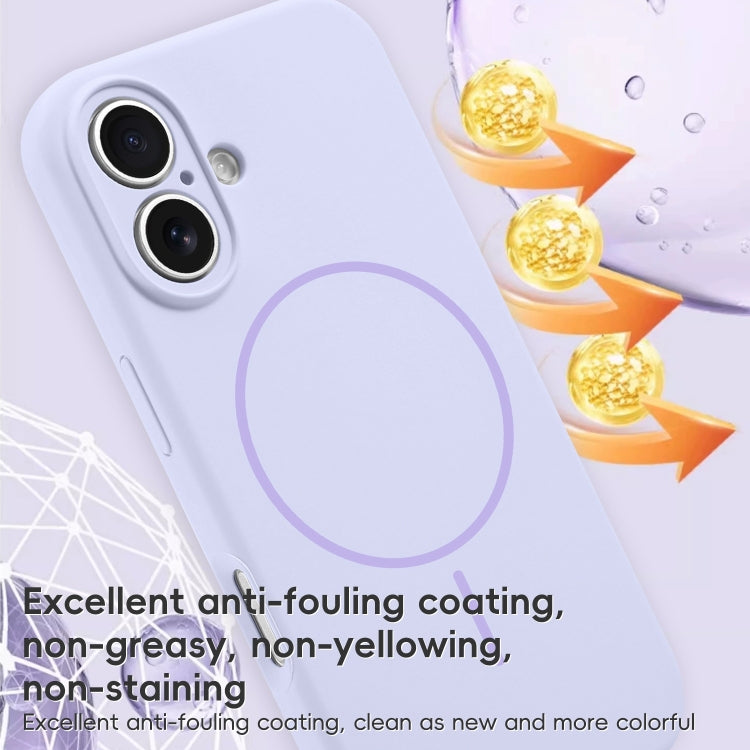 Fine Hole Liquid Silicone MagSafe Phone Case, For iPhone 15, For iPhone 14 Plus, For iPhone 14