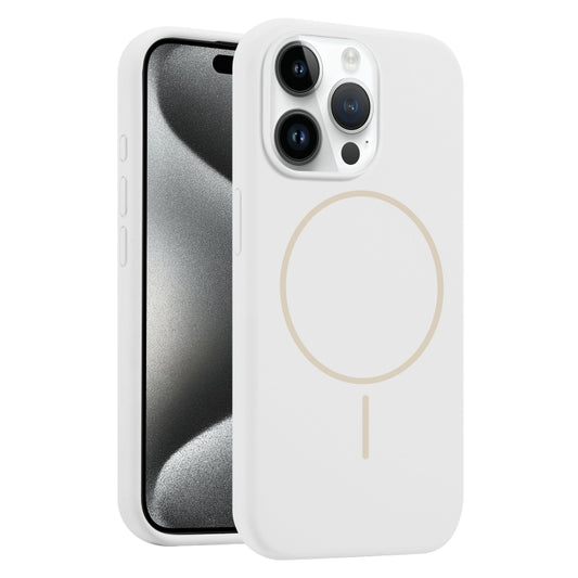 Liquid Silicone MagSafe Phone Case, For iPhone 15 Pro Max, For iPhone 15 Pro