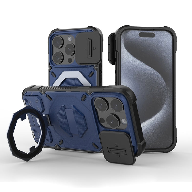 Camera Shield Armor MagSafe Holder Phone Case with Strap, For iPhone 15 Pro Max, For iPhone 15 Pro, For iPhone 15 Plus, For iPhone 15, For iPhone 14 Plus, For iPhone 14 Pro Max, For iPhone 13 Pro Max