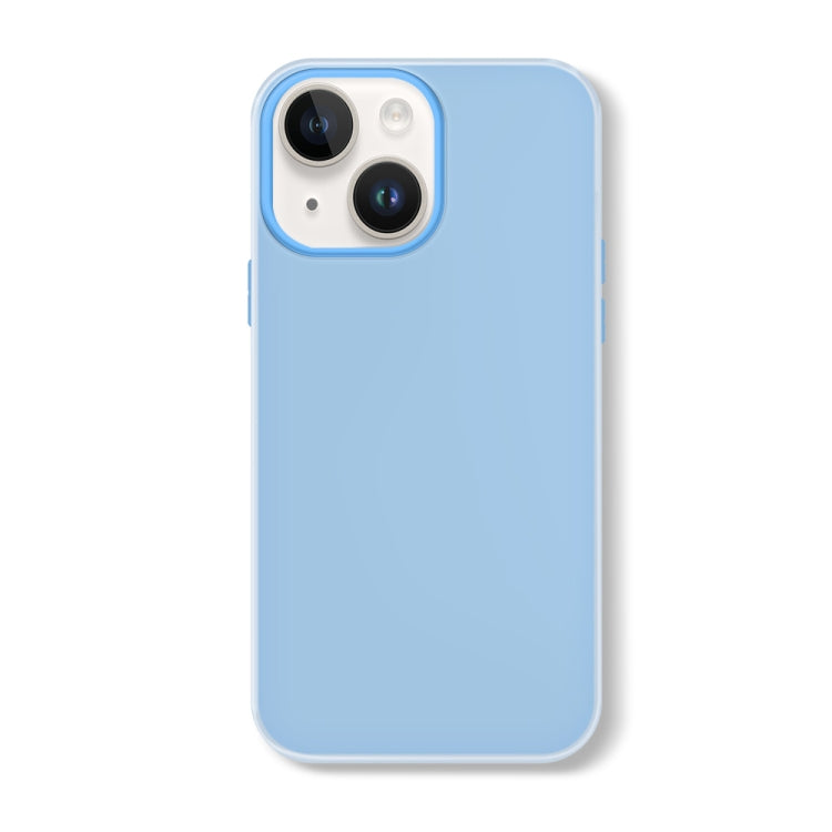 Skin Feeling Jelly Series TPU + PC Full Coverage Phone Case, For iPhone 15 Plus, For iPhone 15, For iPhone 14 Plus