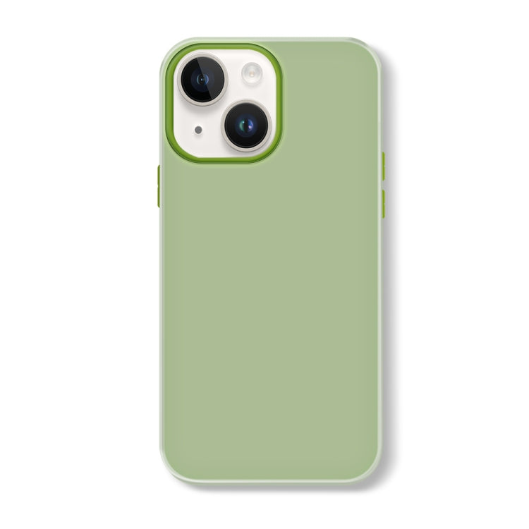 Skin Feeling Jelly Series TPU + PC Full Coverage Phone Case, For iPhone 15 Plus, For iPhone 15, For iPhone 14 Plus