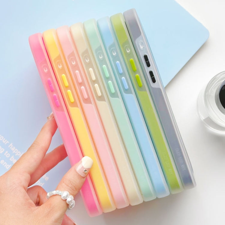 Skin Feeling Jelly Series TPU + PC Full Coverage Phone Case, For iPhone 15 Plus, For iPhone 15, For iPhone 14 Plus