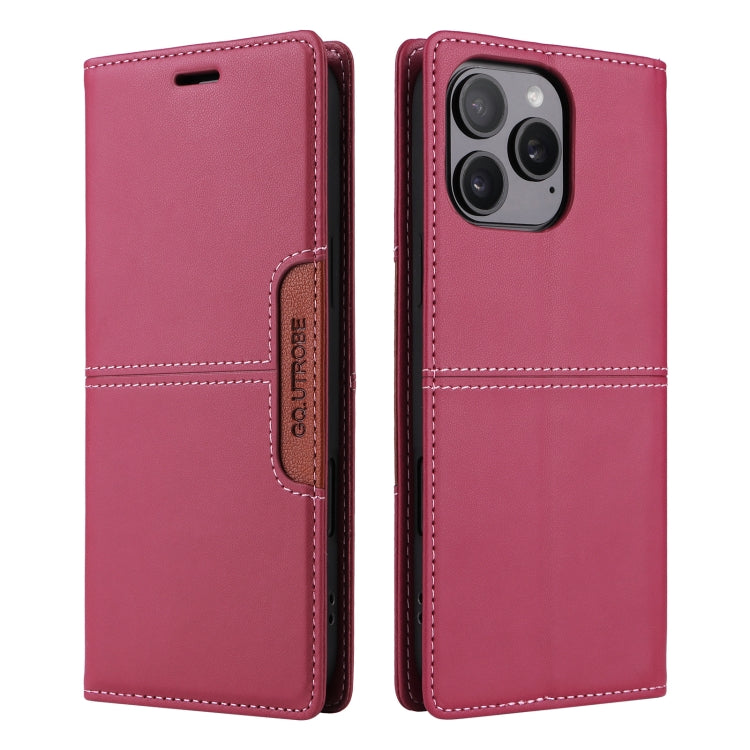 GQUTROBE G01 RFID Anti-theft Leather Phone Case