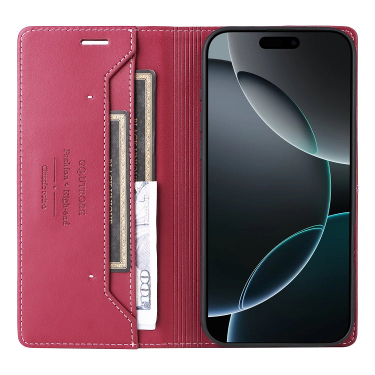 GQUTROBE G01 RFID Anti-theft Leather Phone Case