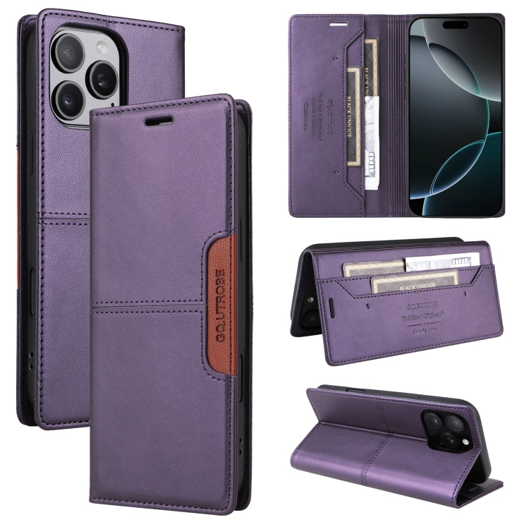 GQUTROBE G01 RFID Anti-theft Leather Phone Case