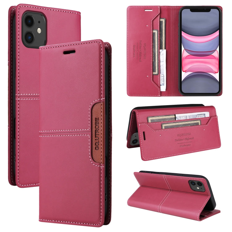 GQUTROBE G01 RFID Anti-theft Leather Phone Case