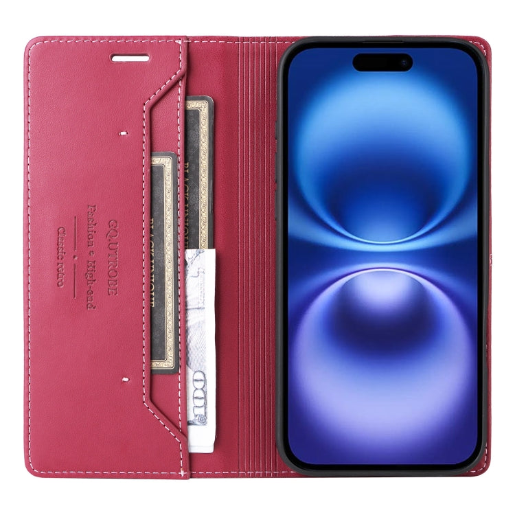 GQUTROBE G01 RFID Anti-theft Leather Phone Case