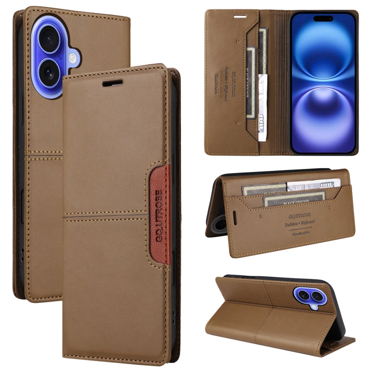 GQUTROBE G01 RFID Anti-theft Leather Phone Case