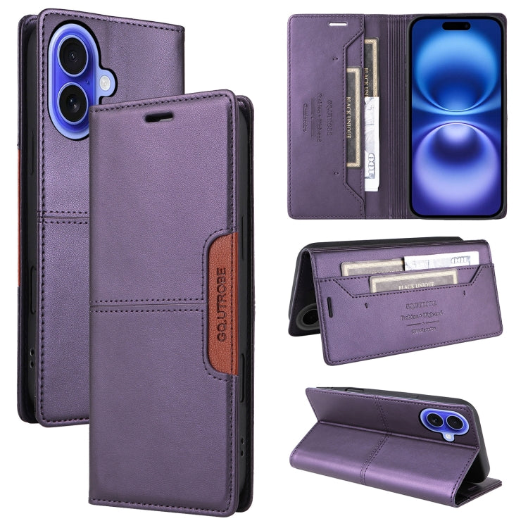 GQUTROBE G01 RFID Anti-theft Leather Phone Case