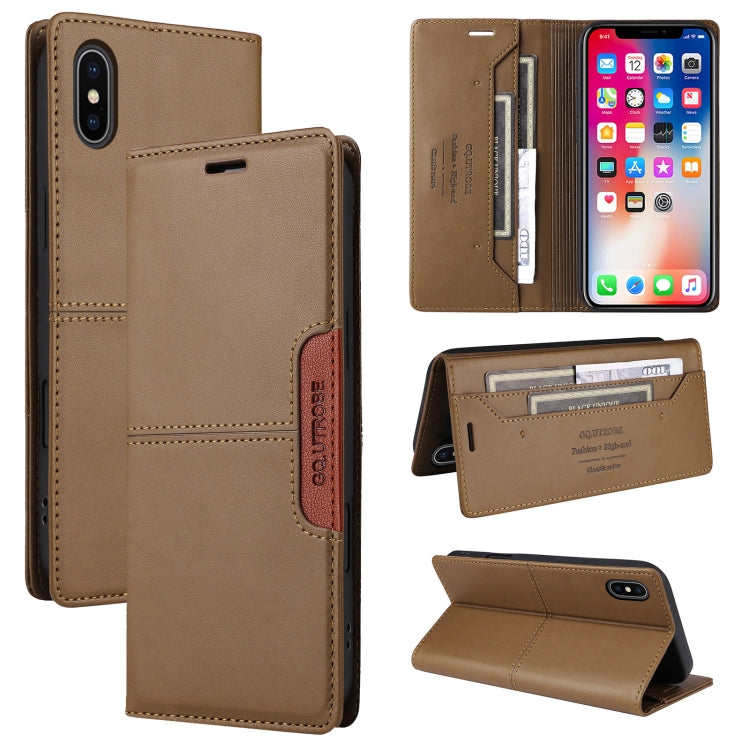 GQUTROBE G01 RFID Anti-theft Leather Phone Case