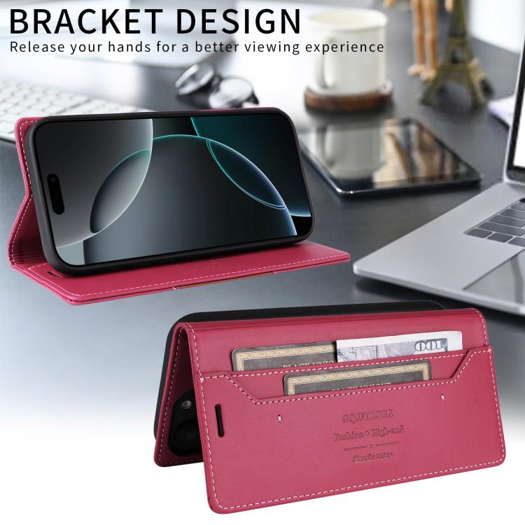 GQUTROBE G01 RFID Anti-theft Leather Phone Case
