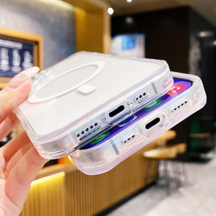 Kingsteel Wolf Frosted Lens MagSafe Transparent Phone Case, For iPhone 16 Pro Max, For iPhone 16 Pro, For iPhone 16 Plus, For iPhone 16