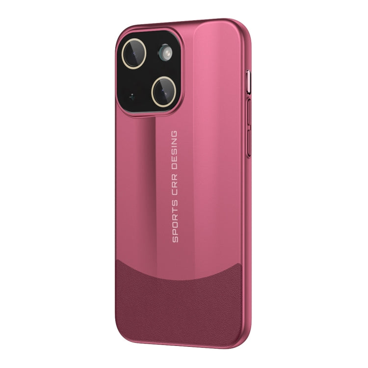 Vegetarian Leather Series Skin Feel Full Coverage Phone Case, For iPhone 15 Pro Max, For iPhone 15 Pro, For iPhone 15 Plus, For iPhone 15