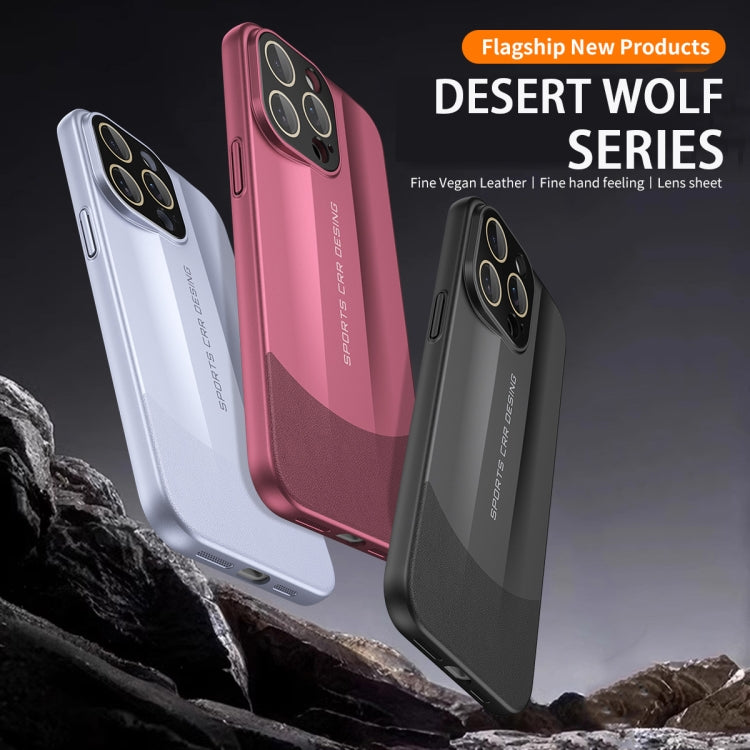 Vegetarian Leather Series Skin Feel Full Coverage Phone Case, For iPhone 15 Pro Max, For iPhone 15 Pro, For iPhone 15 Plus, For iPhone 15