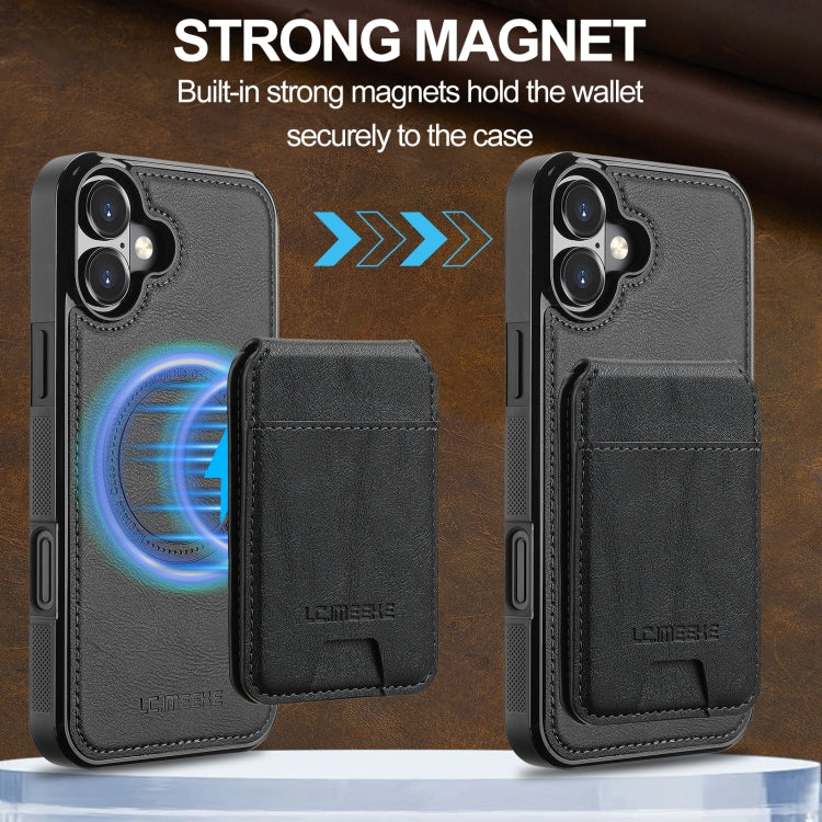 LC.IMEEKE L3 Series Detachable RFID Card Bag Magsafe Phone Case